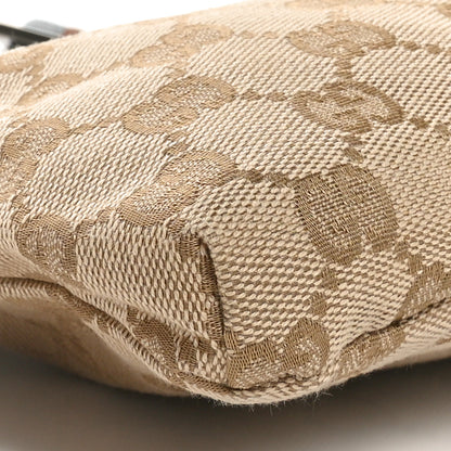 Gucci GG Monogram Web Double Pocket Belt Bag Blue 9 of 10