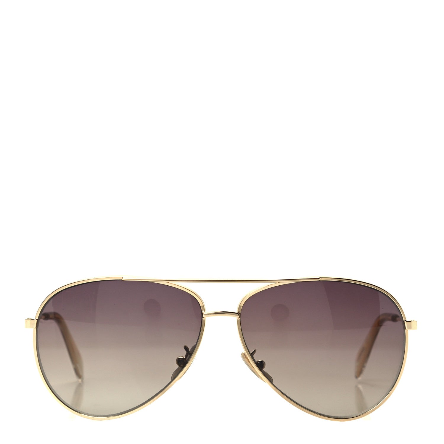 Celine Aviator Sunglasses CL 40062U Gold 2 of 9