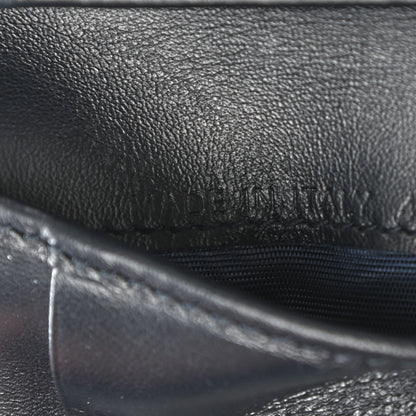Christian Dior Oblique Saddle Lotus Wallet Blue 7 of 9