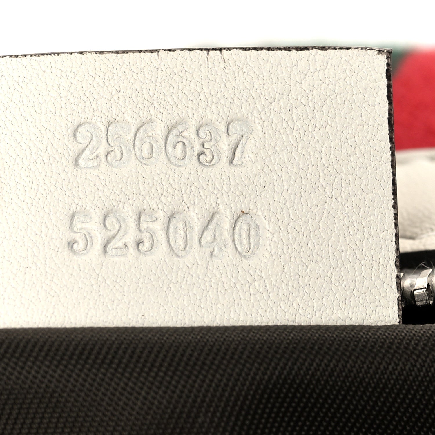 Gucci Guccissima Web Cosmetic Case White 7 of 11