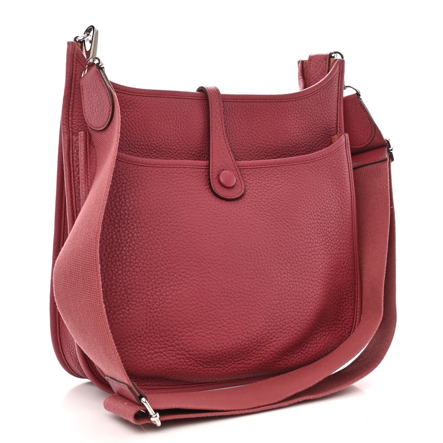 Hermes Taurillon Clemence Evelyne III PM Bois de Rose 3 of 10
