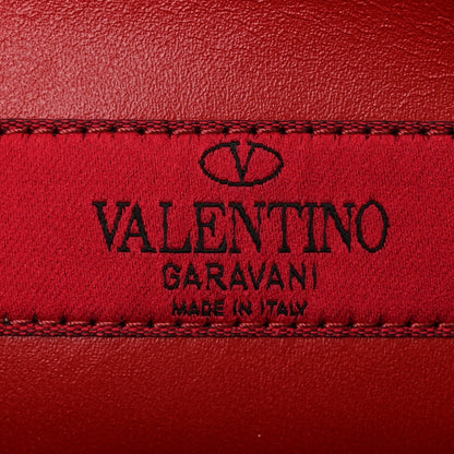 Valentino Garavani Lambskin Rockstud Spike Belt Bag 85 Black 6 of 10