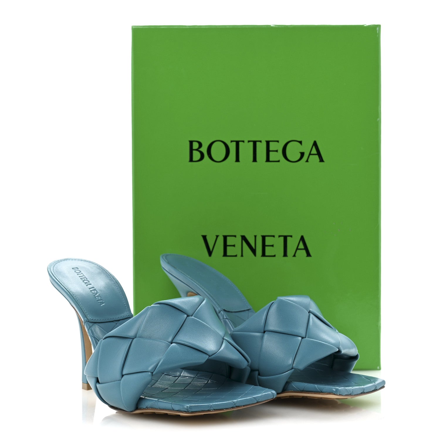 Bottega Veneta Nappa Maxi Intrecciato Lido 90mm Mule Sandals 39.5 Blaster 10 of 10