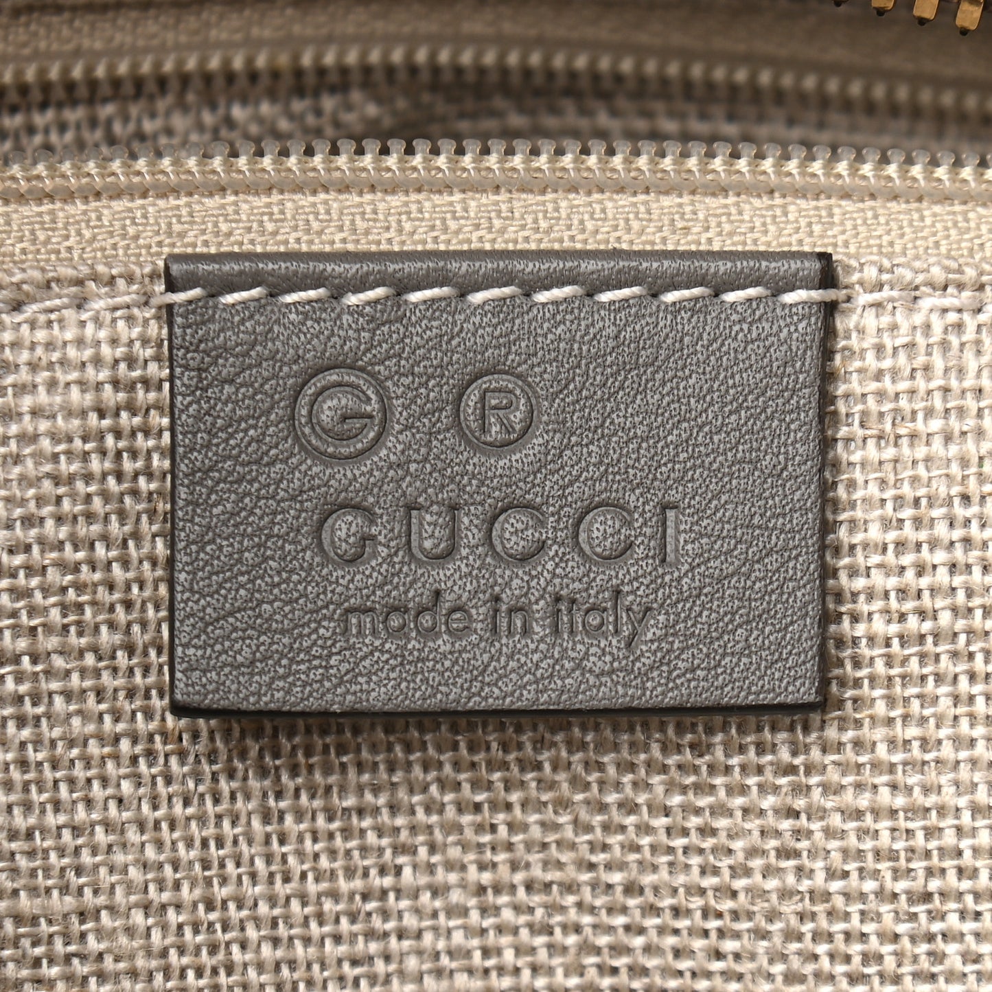 Microguccissima Small Bree Tote Graphite