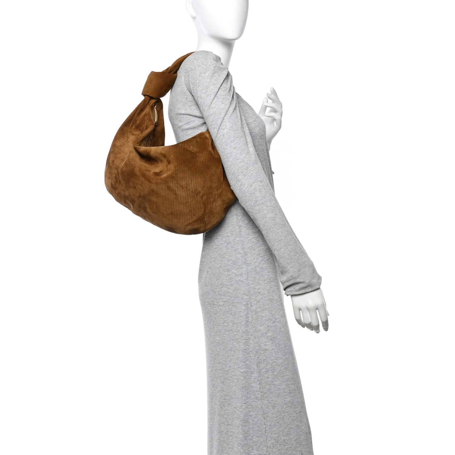Suede Corduroy Small Jodie Hobo Jacobean