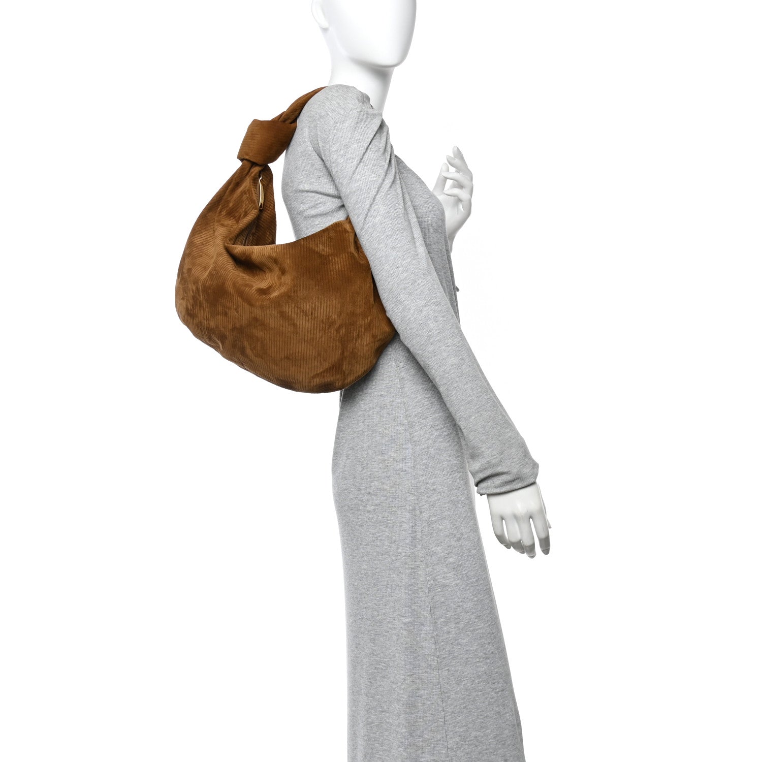 Bottega Veneta Suede Corduroy Small Jodie Hobo Jacobean 2 of 14