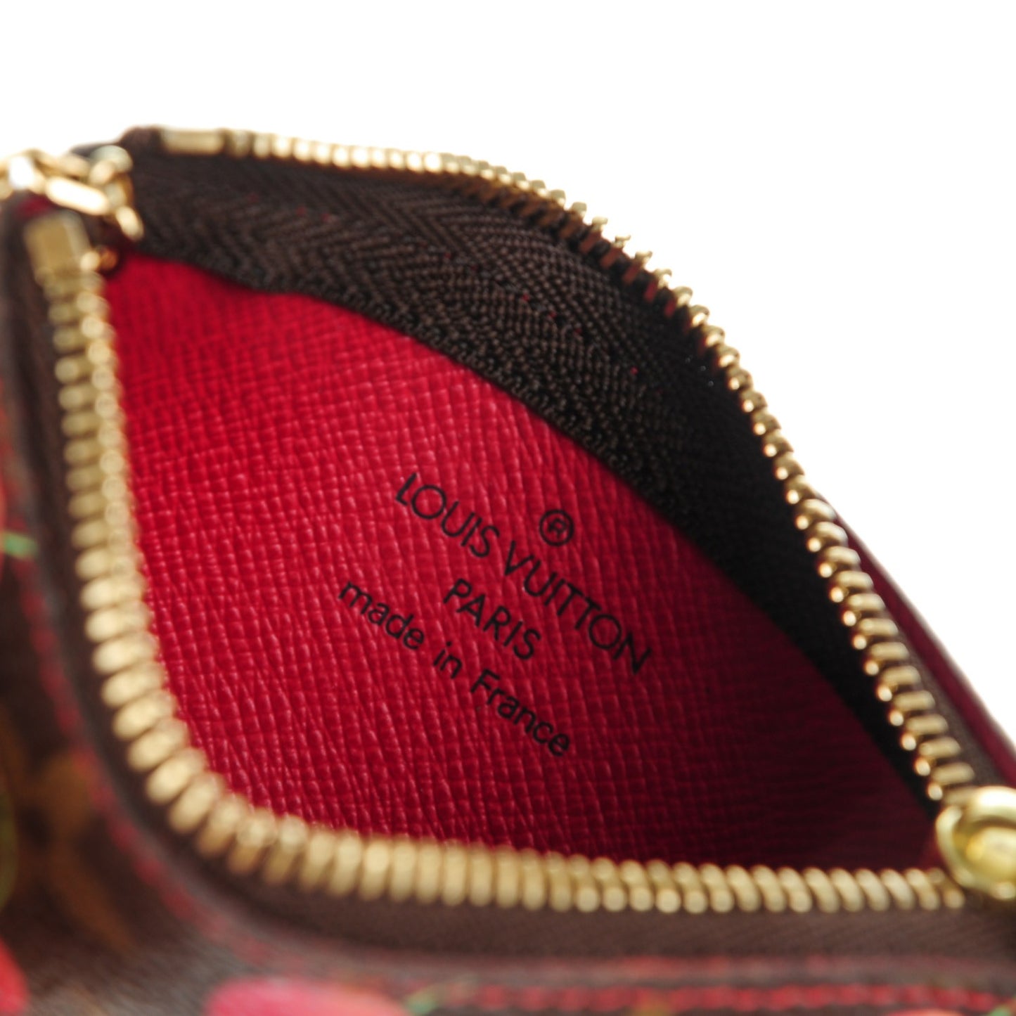 Monogram Cerises Key Pouch