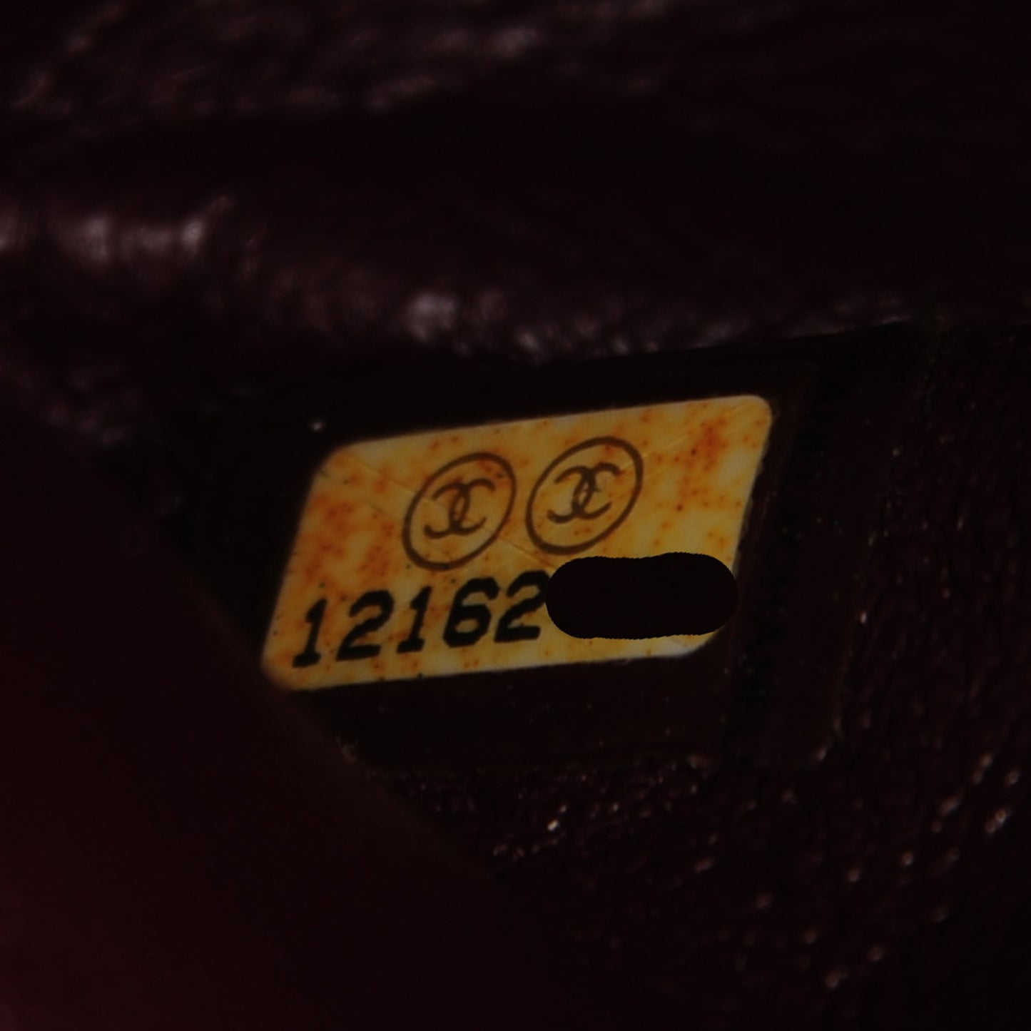 Crackled Patent Calfskin Puzzle 2.55 Reissue 226 Flap Black