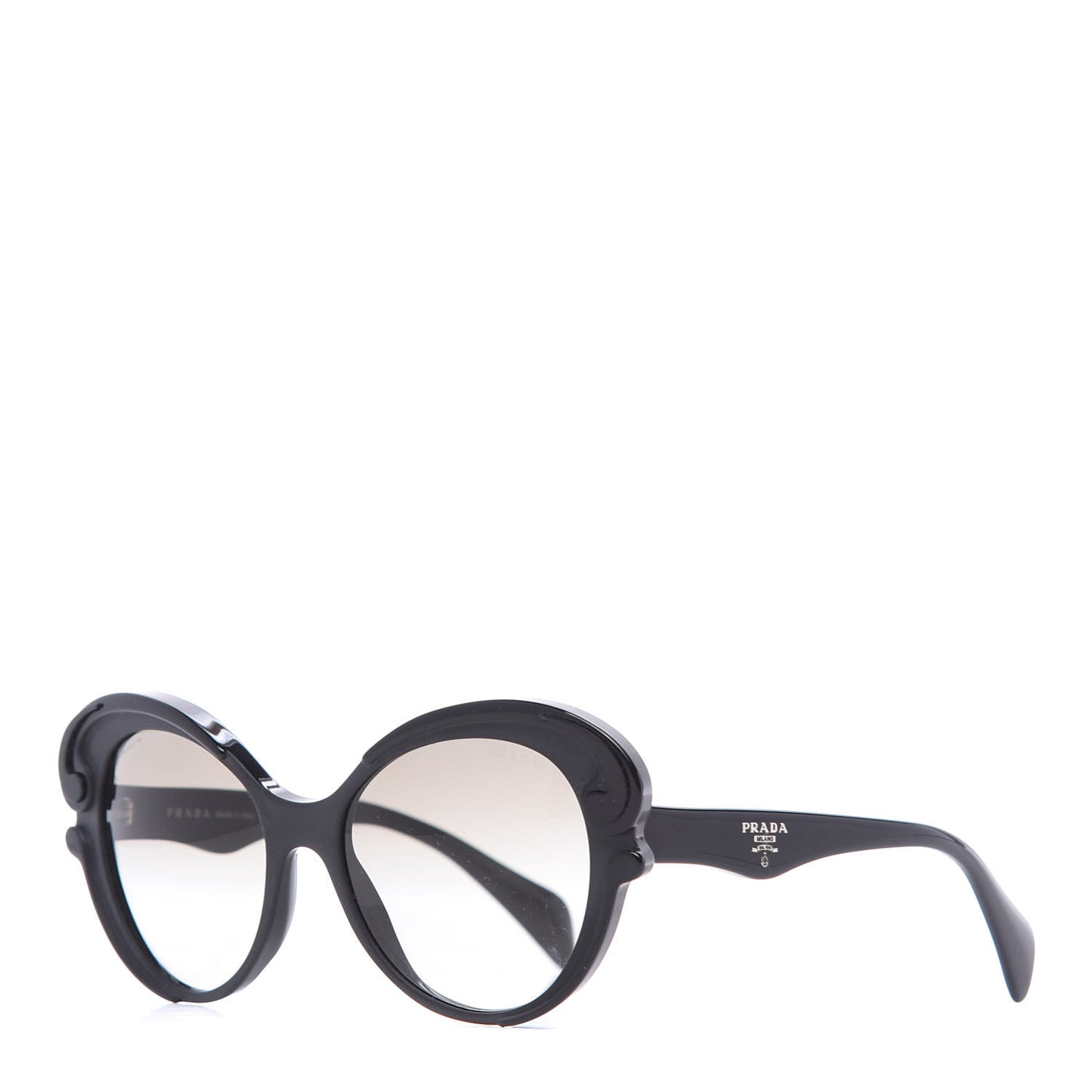 Baroque Cat Eye Sunglasses SPR 28N Black