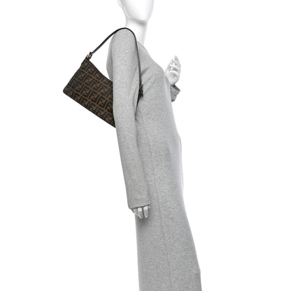 Fendi Zucca Shoulder Bag Tobacco 2 of 13