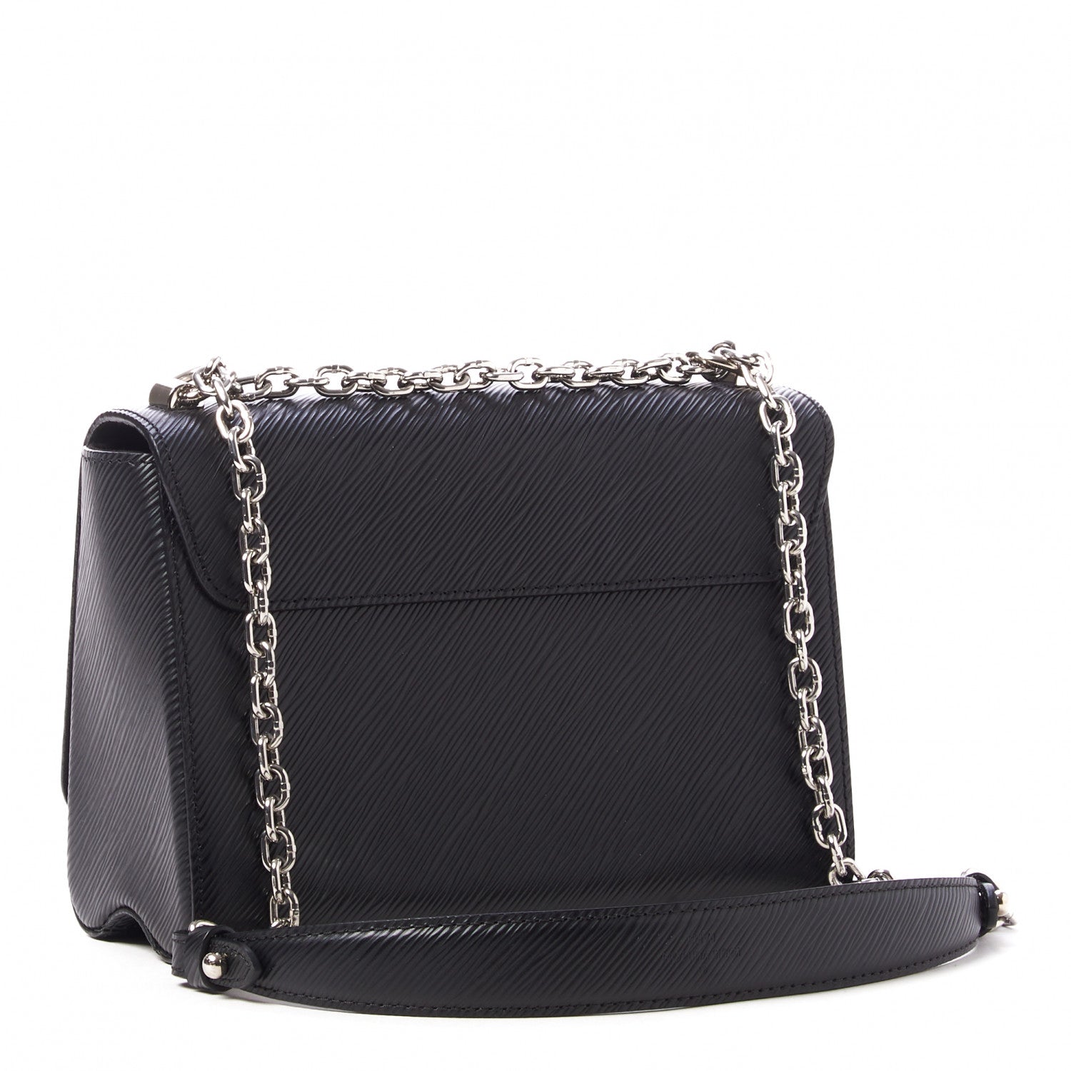 Louis Vuitton Epi Twist Shoulder Bag MM Black 3 of 10