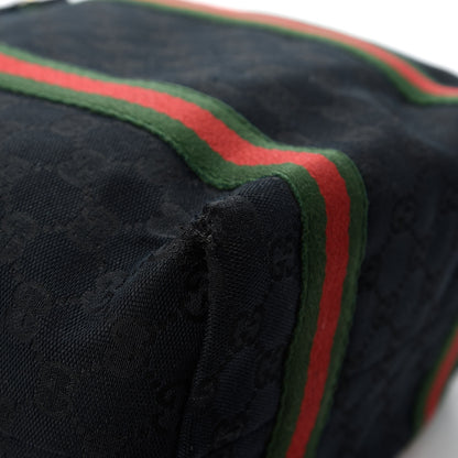 Gucci Monogram Web Jolicoeur Vertical Shopping Tote Black 11 of 11