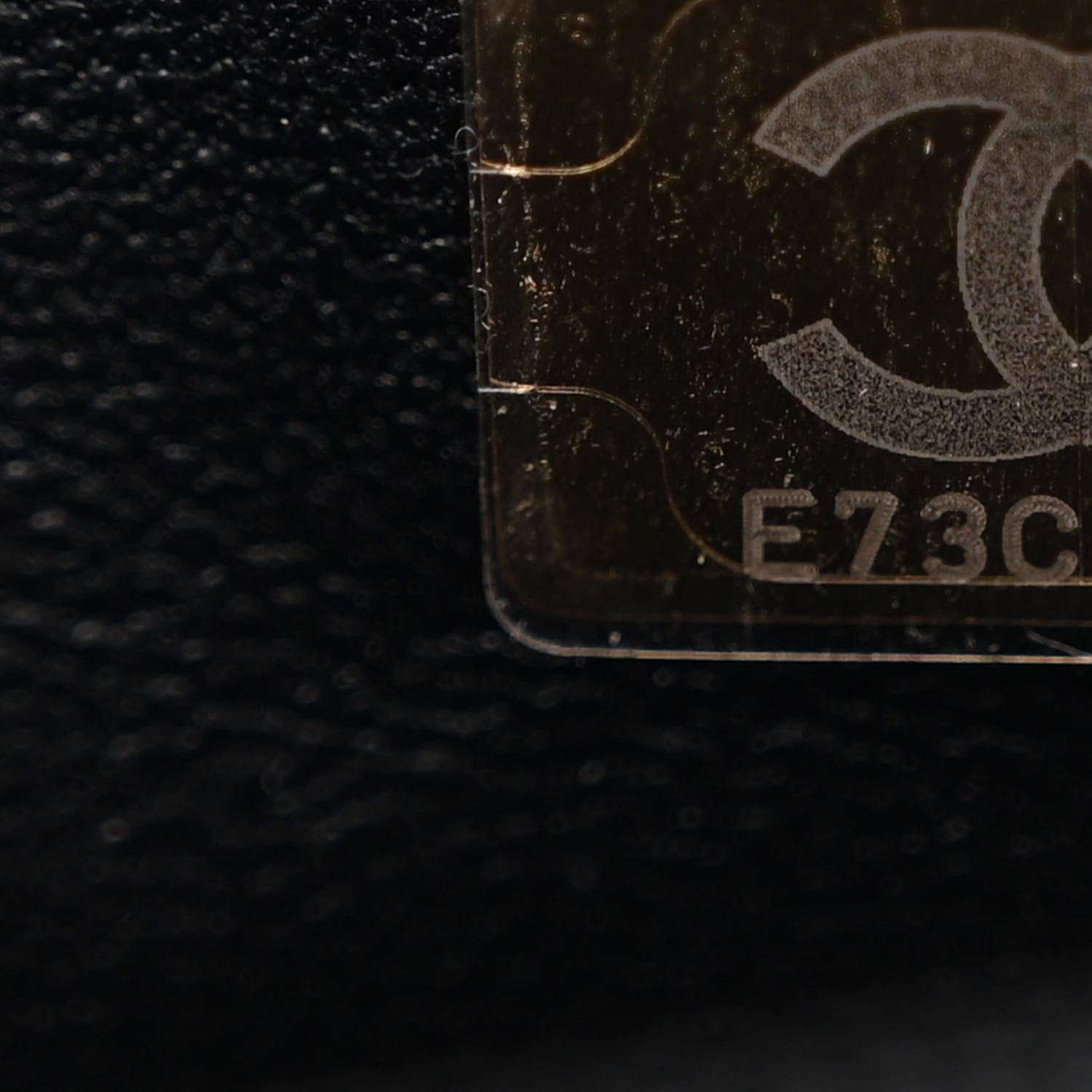 Chanel Shiny Calfskin Quilted Metal Top Handle Wallet On Chain WOC Black 8 of 12