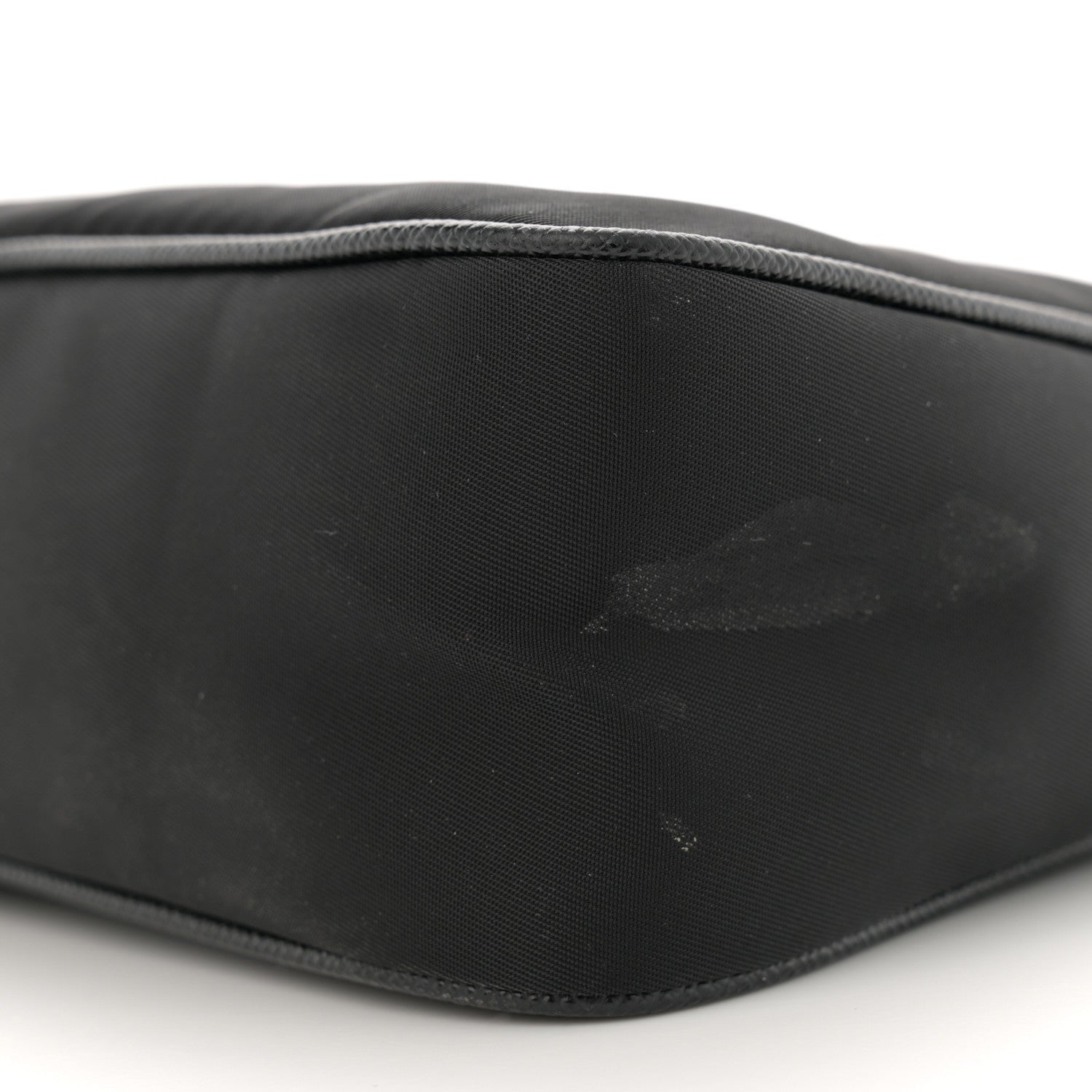 Prada Tessuto Nylon Saffiano Mini Re-Edition 2005 Bag Black 10 of 14