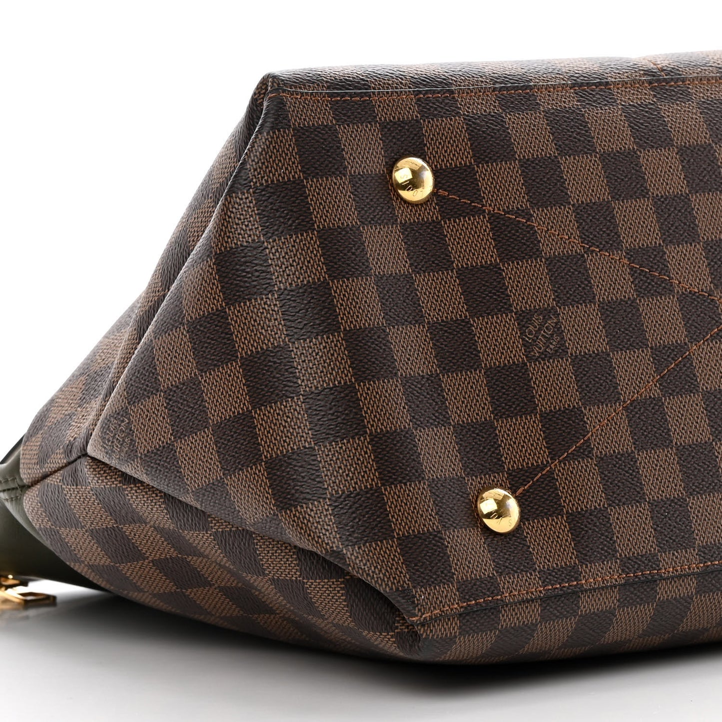 Damier Ebene Calfskin Maida Khaki