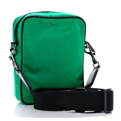 Versace Nylon Palazzo Medusa Crossbody Bag Green 3 of 10