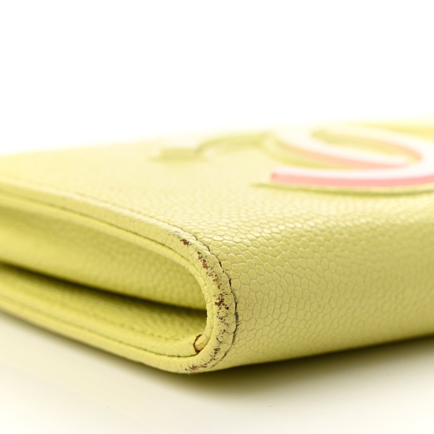 Chanel Caviar Key Holder Case Light Pink Light Green 10 of 11