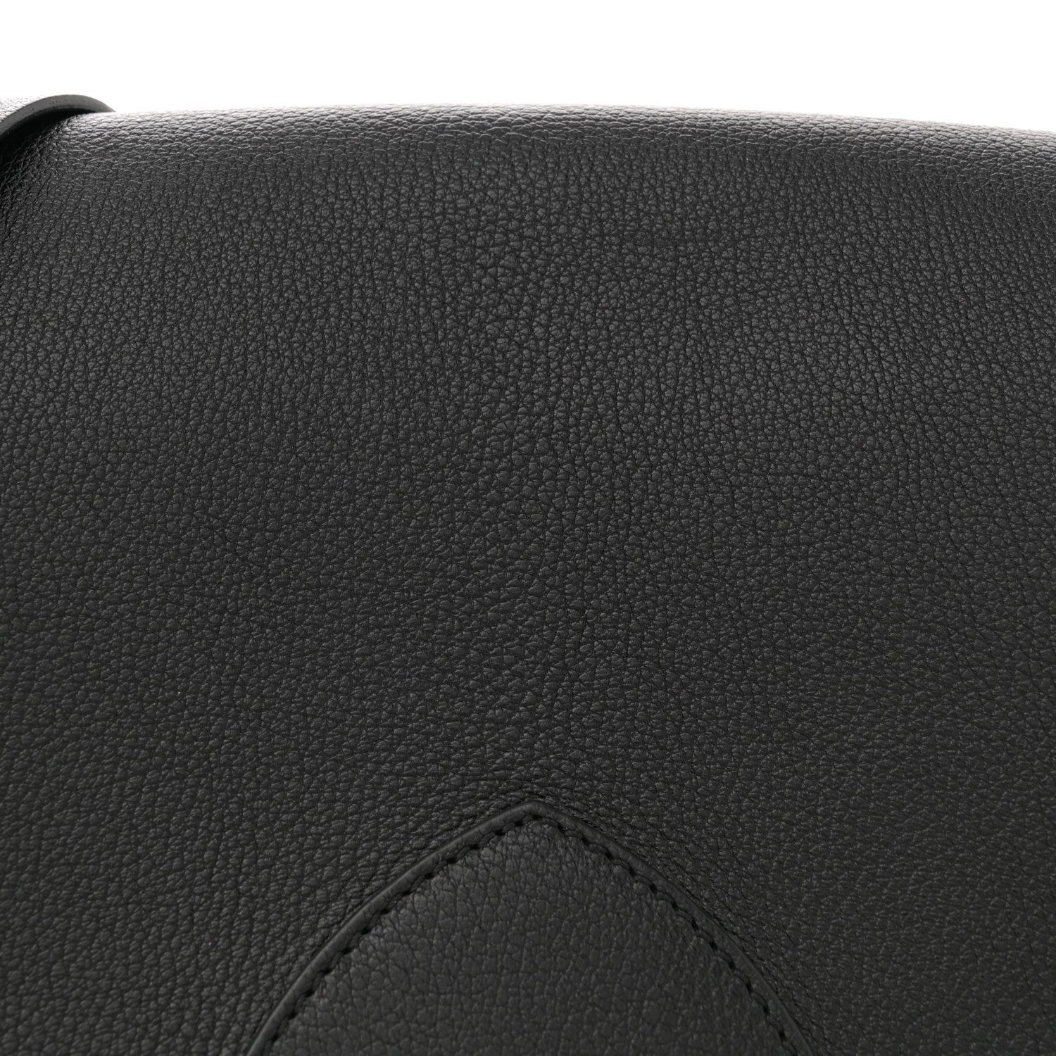 Burberry Calfskin Square Satchel Black 7 of 11