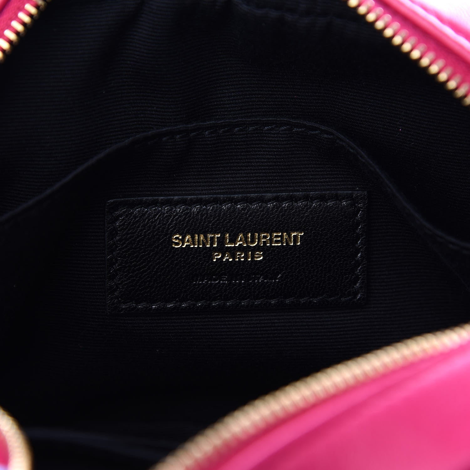 Saint Laurent Calfskin Matelasse Monogram Lou Belt Bag Bright Pink 5 of 8