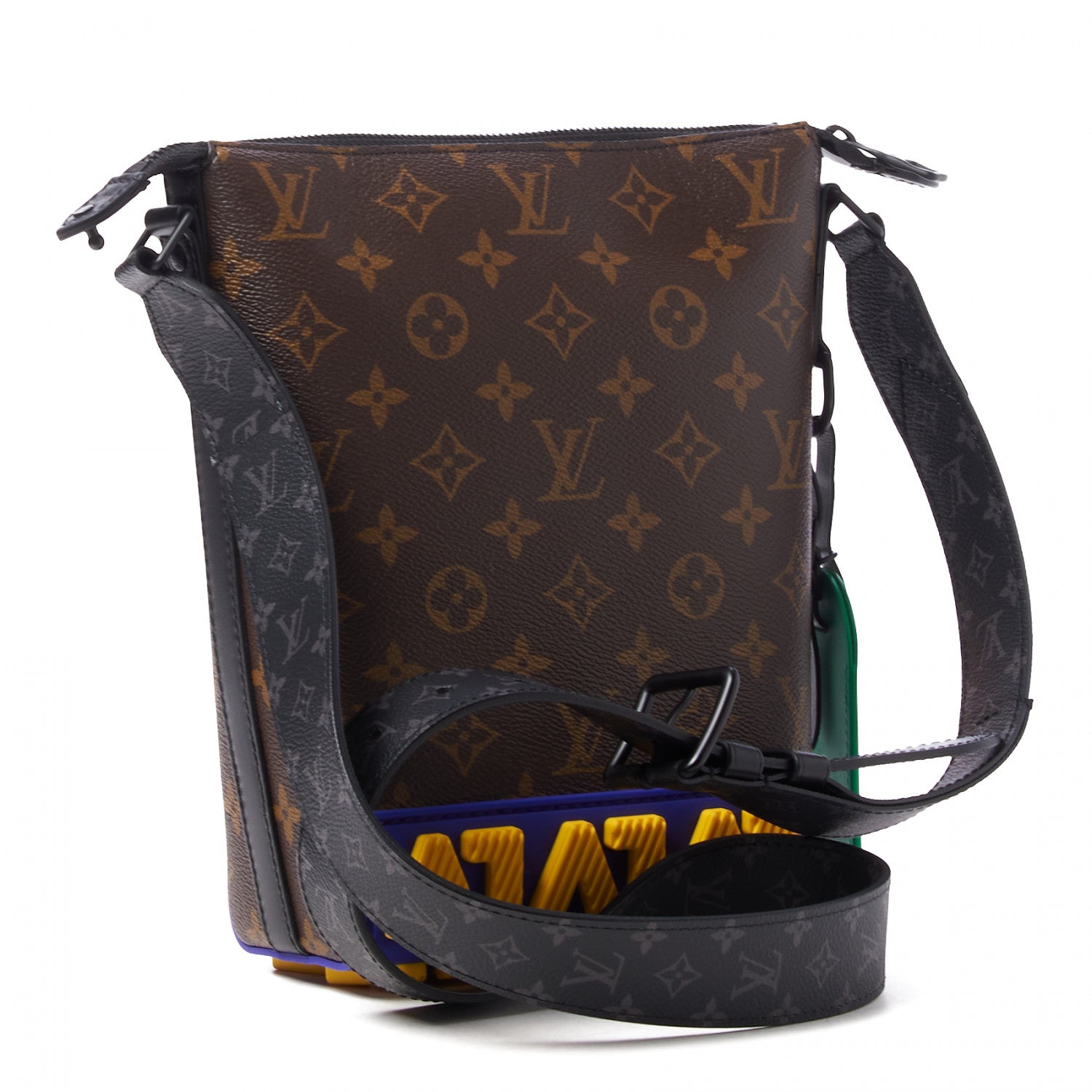 Louis Vuitton Monogram LV Rubber Cruiser Messenger Multicolor 2 of 8