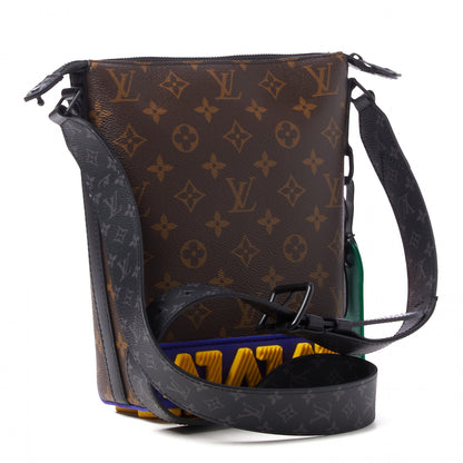 Louis Vuitton Monogram LV Rubber Cruiser Messenger Multicolor 2 of 8