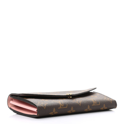 Louis Vuitton Monogram Sarah Wallet NM Rose Ballerine 4 of 7