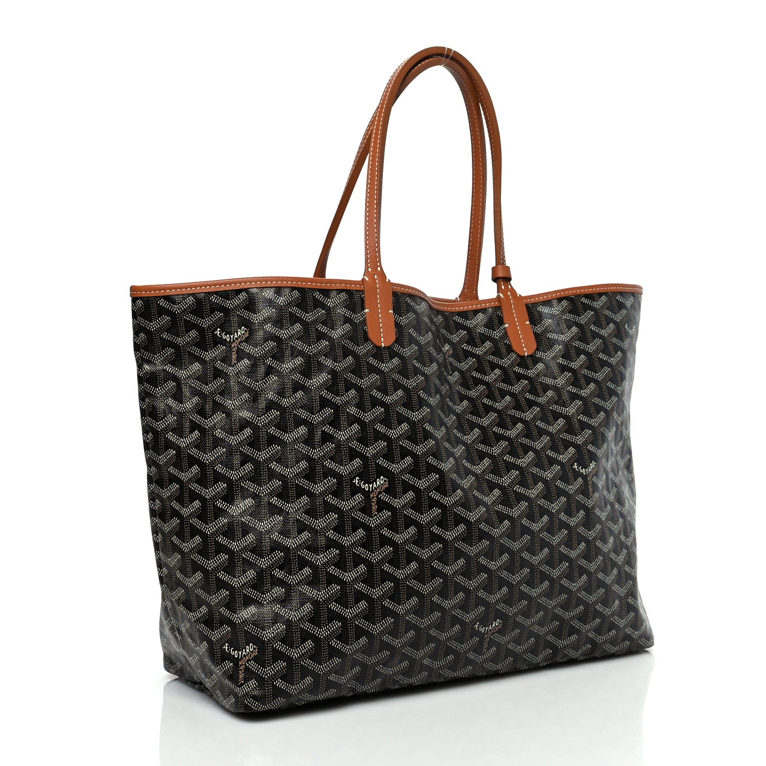 Goyard Goyardine Saint Louis PM Black Gold 4 of 11