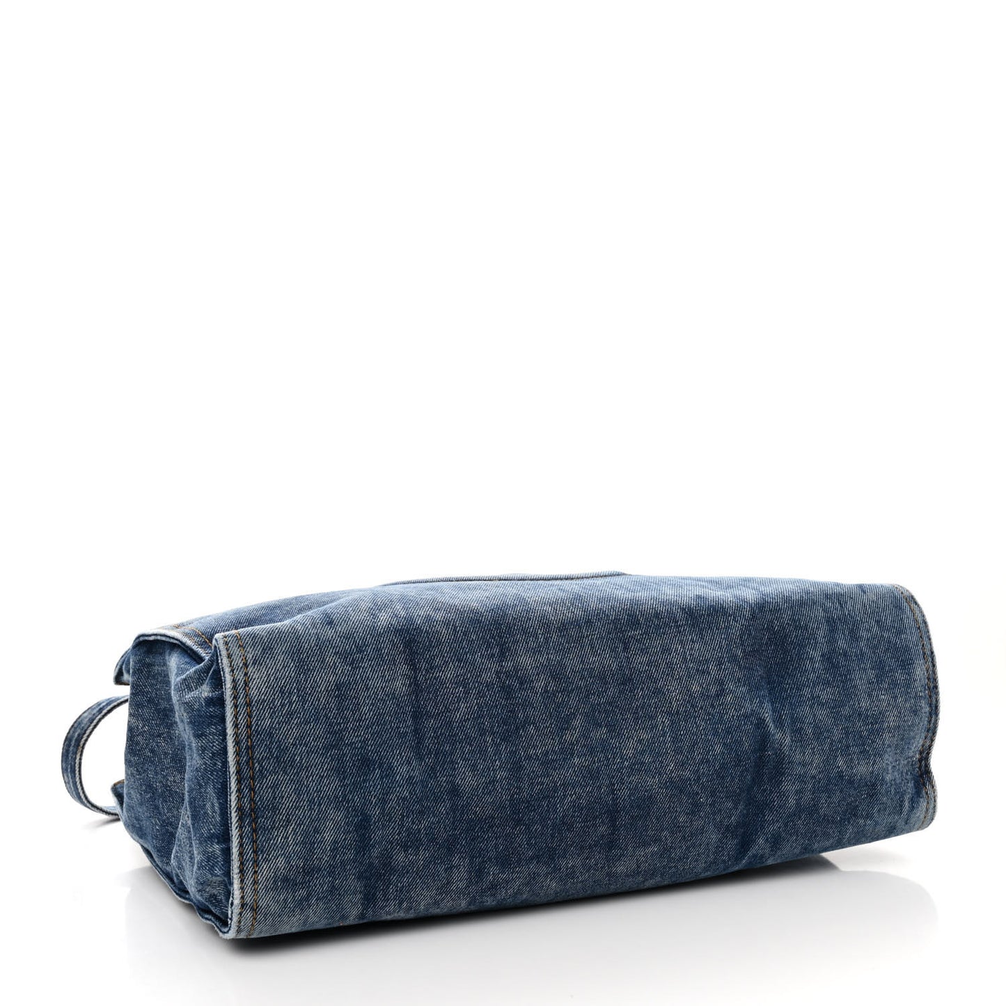 Denim Medium Shopping Bag Blue