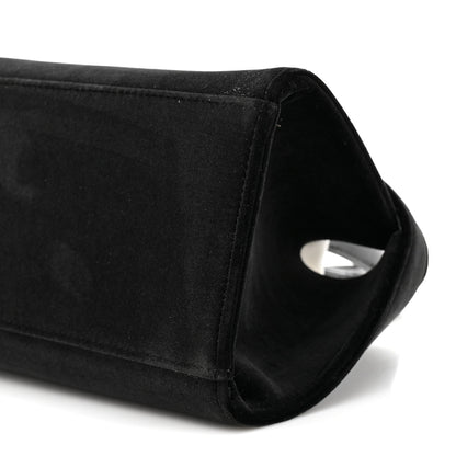 Salvatore Ferragamo Velvet Strass XS Hug Bag Black 8 of 10