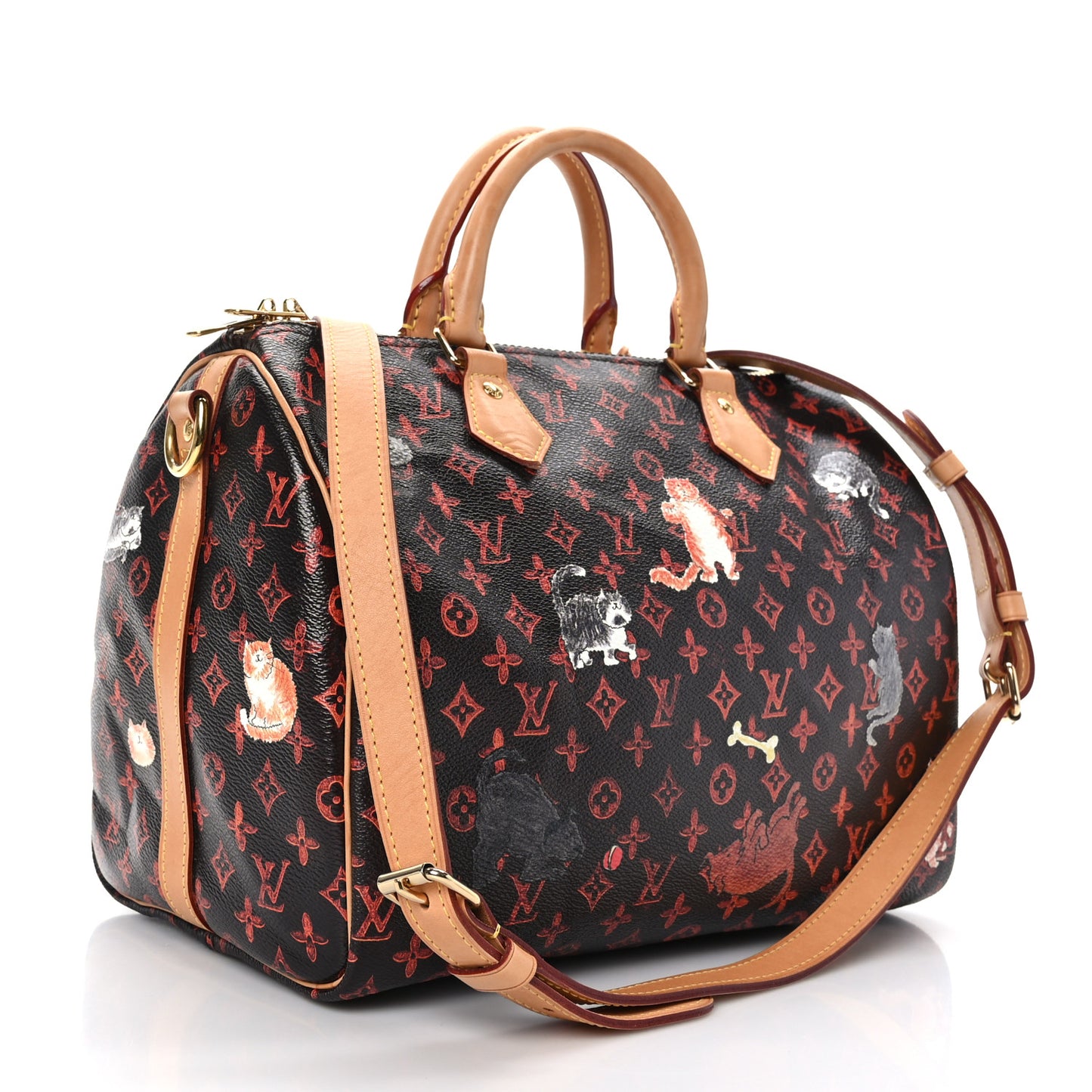 Catogram Speedy Bandouliere 30 Marron
