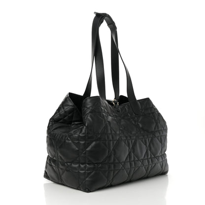 Christian Dior Calfskin Macrocannage Large Toujours Black 4 of 15