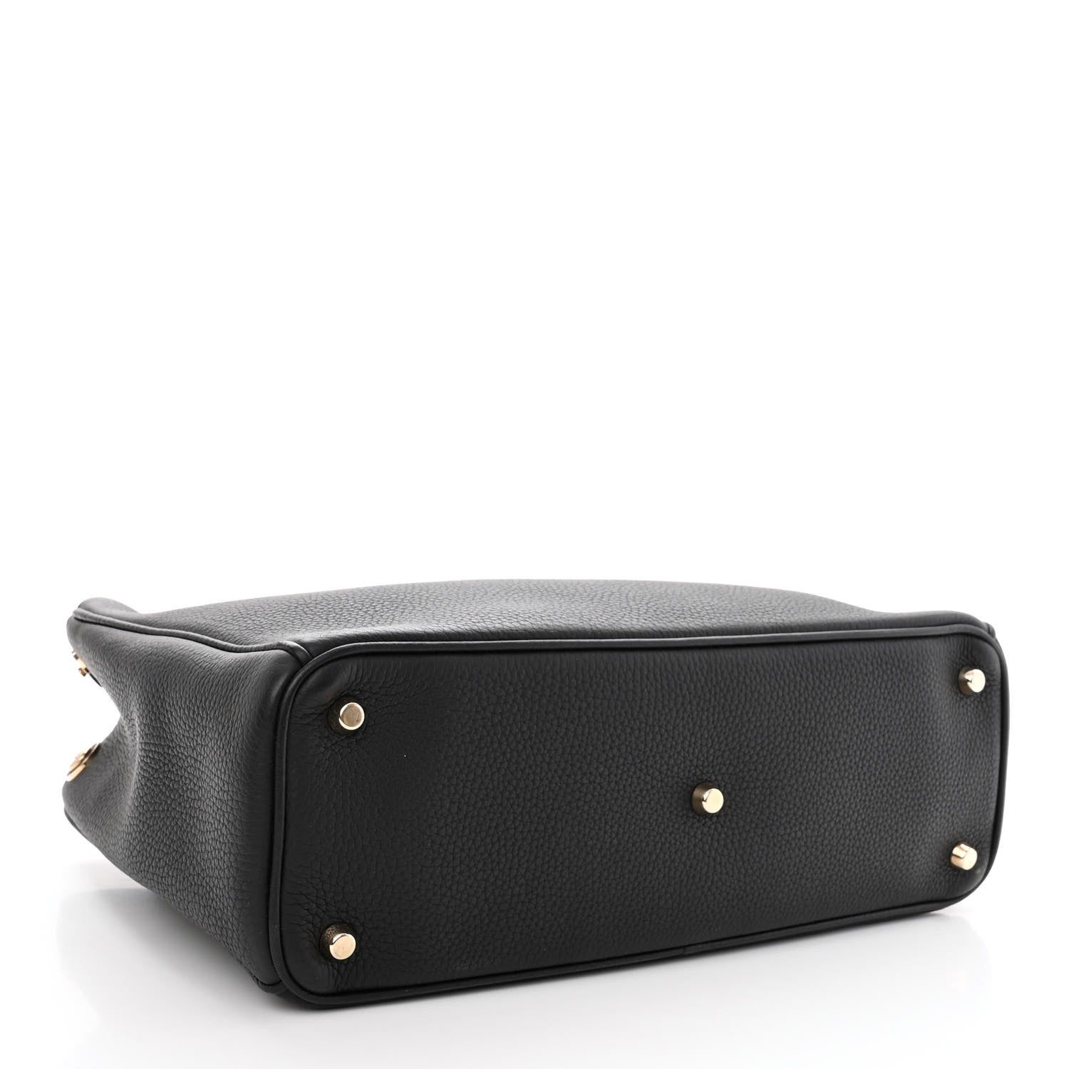 Christian Dior Bullcalf Diorissimo Tote Black Rose Indien 4 of 12