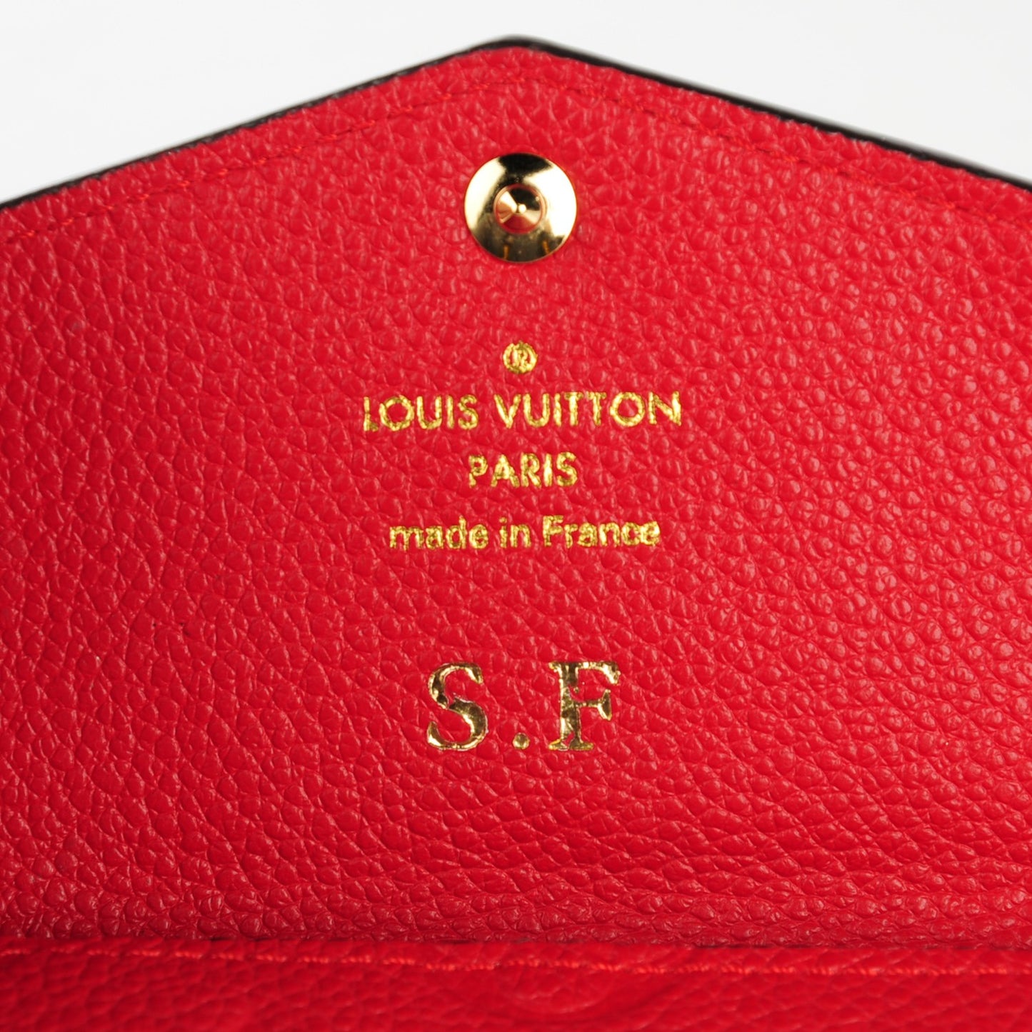 Empreinte Key Pouch Cherry