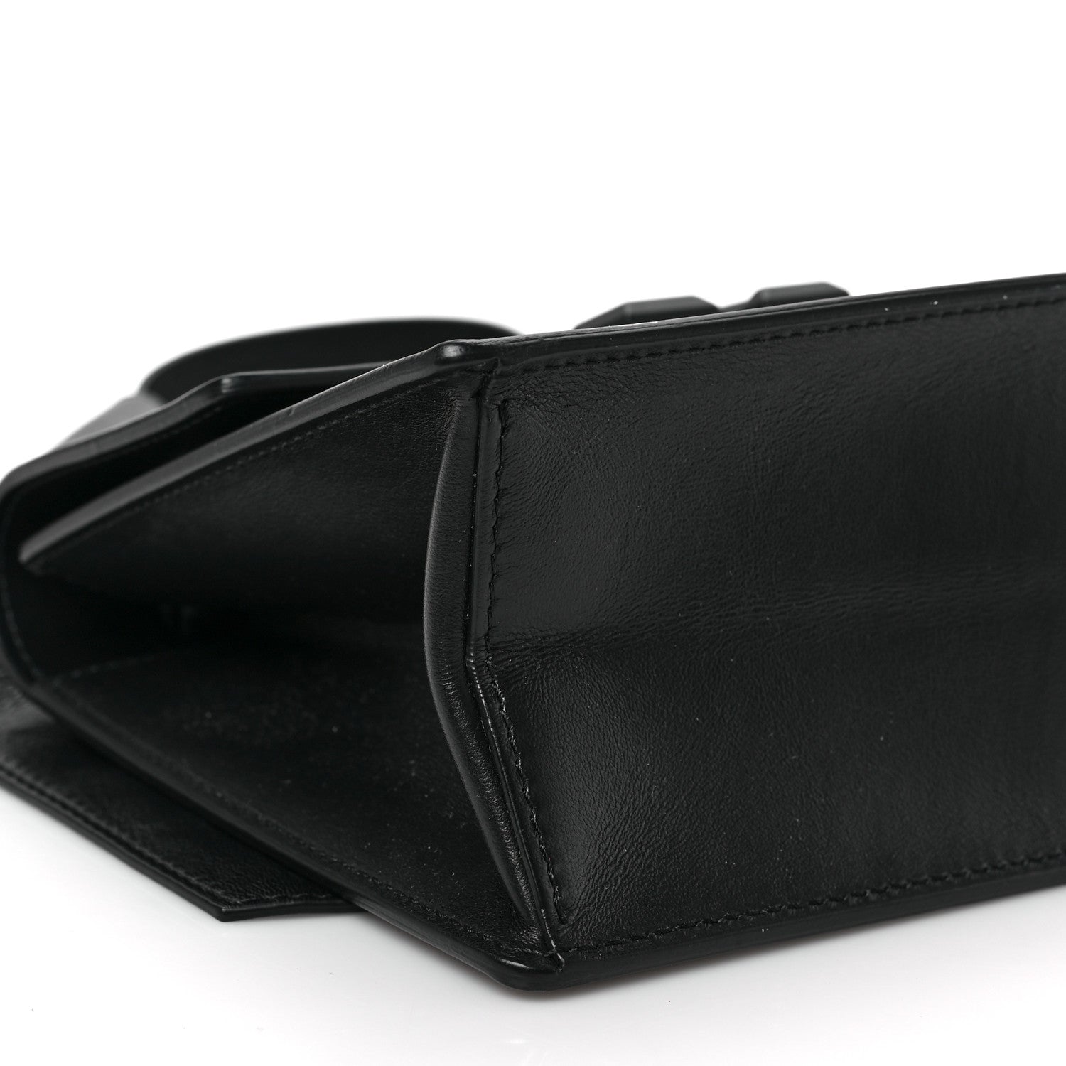 Off-White Calfskin Jitney 1.4 Bag Black 7 of 9