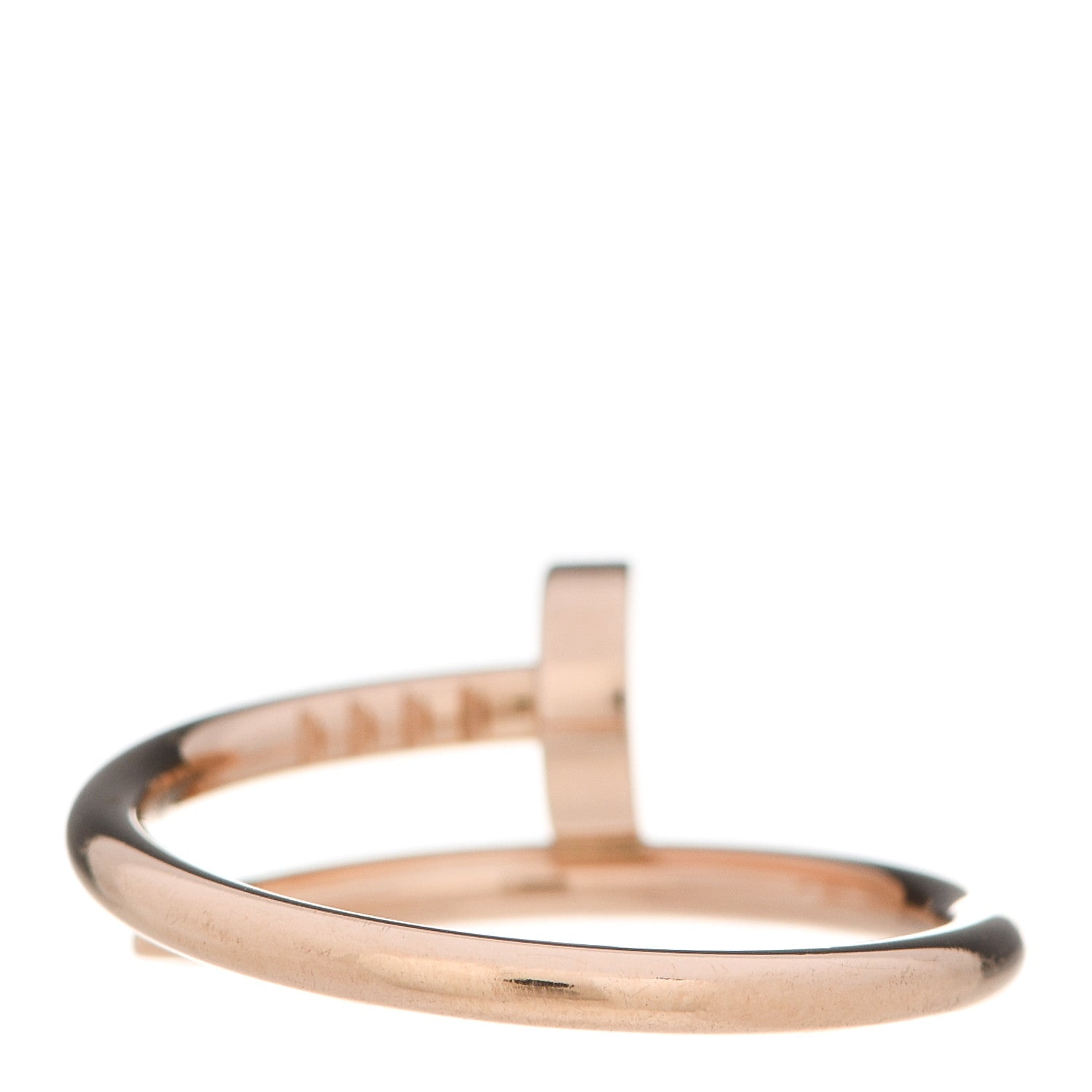 Cartier 18K Pink Gold Small Juste Un Clou Ring 49 4.75 3 of 7