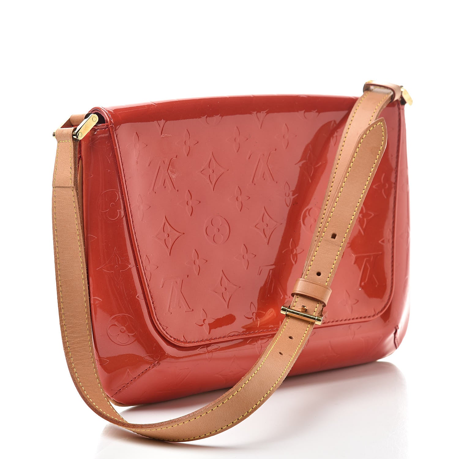 Louis Vuitton Vernis Thompson Street Rouge 3 of 12