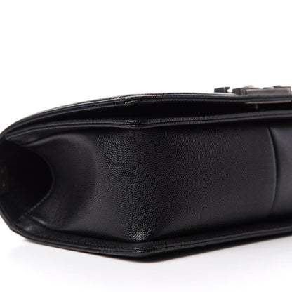 Chanel Caviar Quilted Medium Boy Flap Black 6 of 11