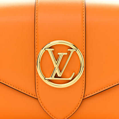 Louis Vuitton Smooth Calfskin LV Pont 9 Summer Gold 8 of 10