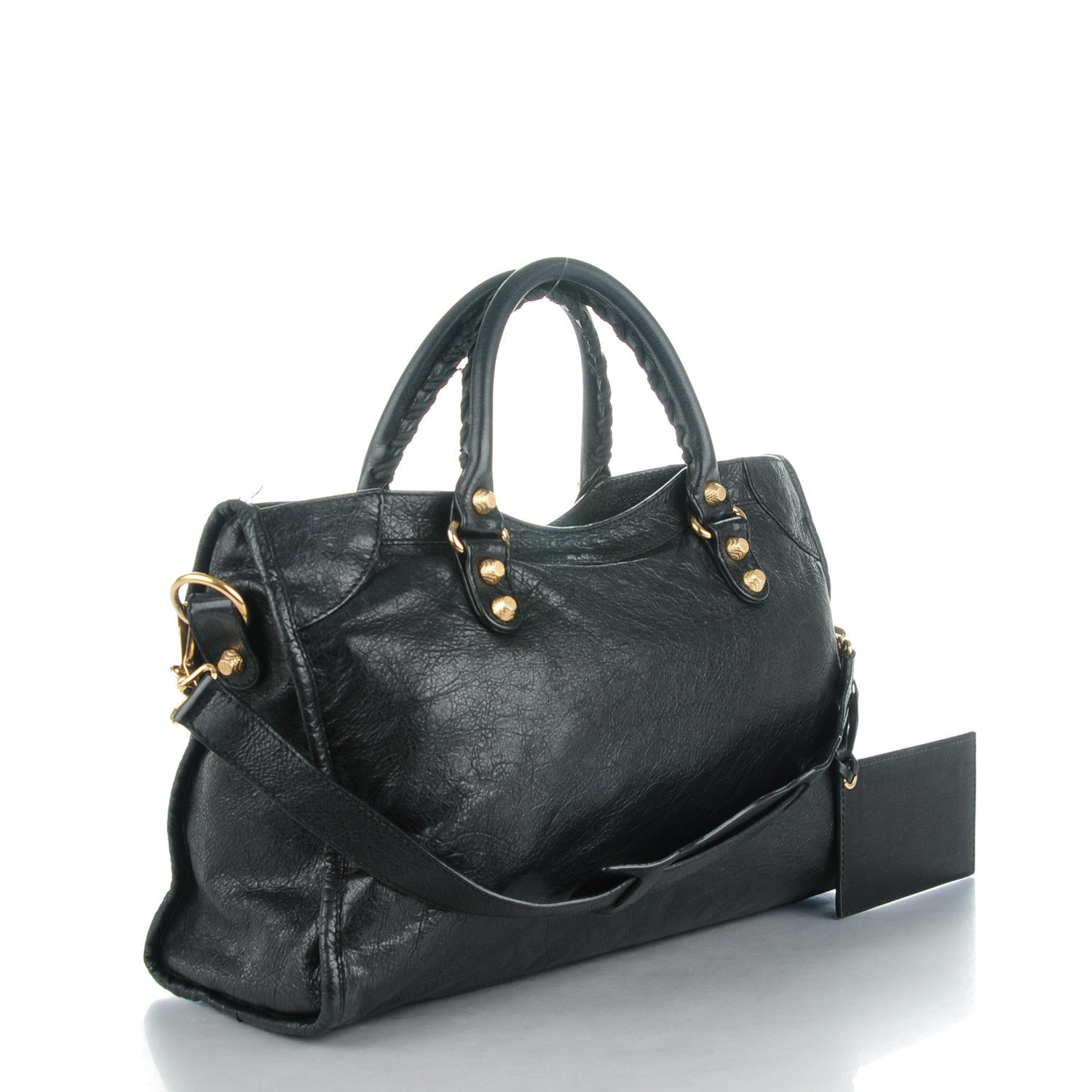 Balenciaga Agneau Giant 12 Gold Hardware City Black 3 of 9