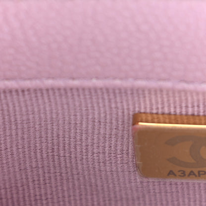 Chanel Iridescent Caviar Quilted Mini My Perfect Flap Pink 7 of 9