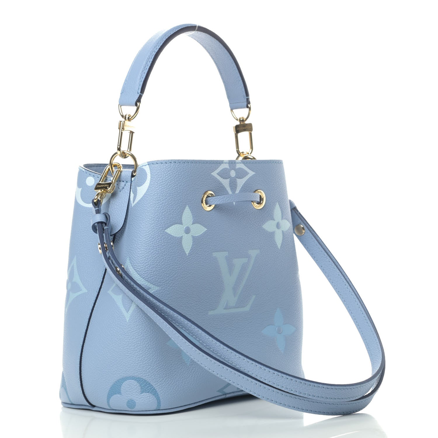 Louis Vuitton Empreinte Monogram Giant By The Pool Neonoe BB Summer Blue 2 of 4