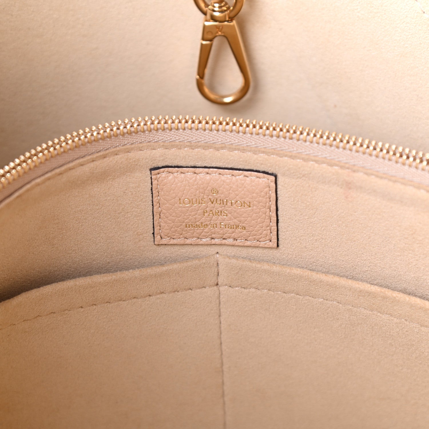 Louis Vuitton Calfskin Monogram Kimono Tote Dune 6 of 8