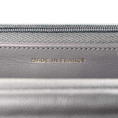 Chanel Caviar Quilted Wallet On Chain WOC Grey 7 of 11