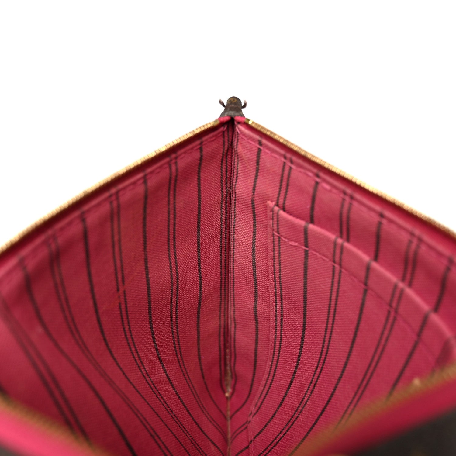 Louis Vuitton Monogram Neverfull MM GM Pochette Pivoine 7 of 12