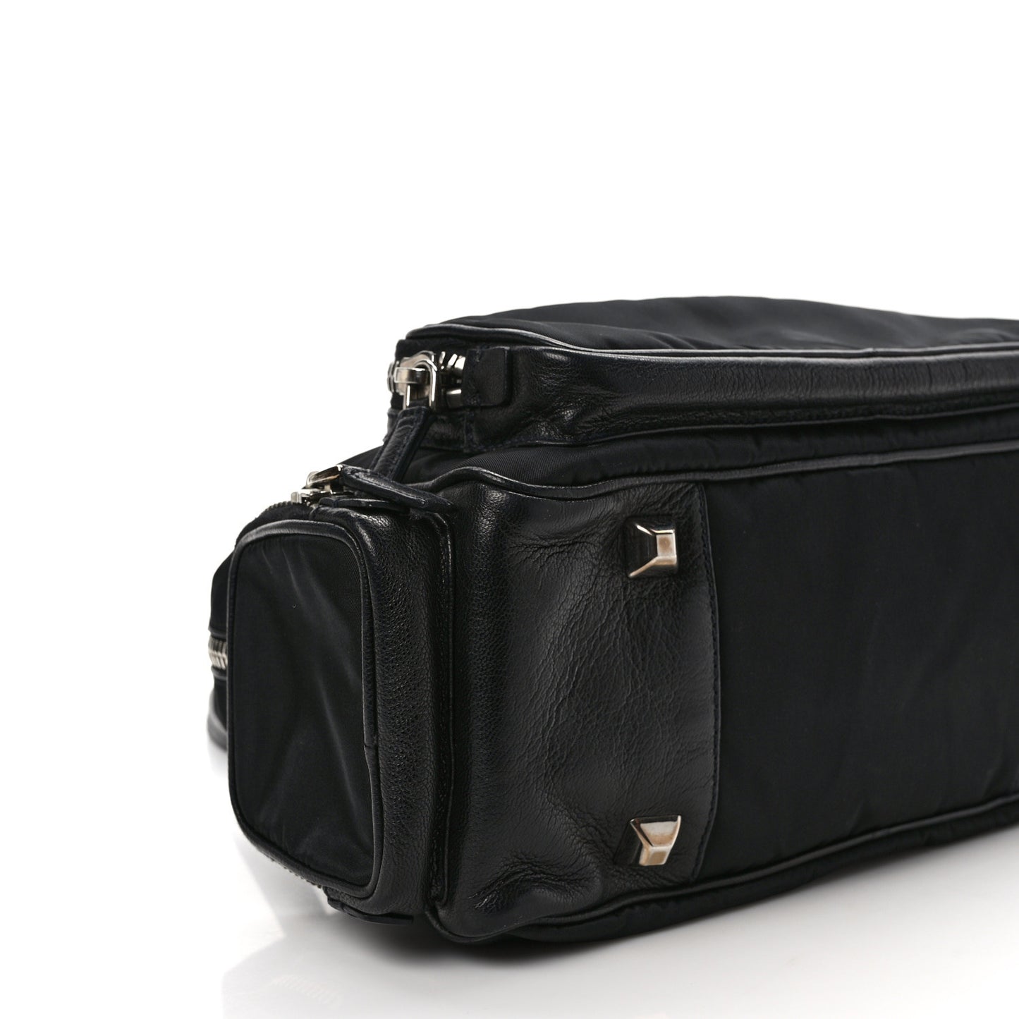 Tessuto Nylon Shoulder Bag Black
