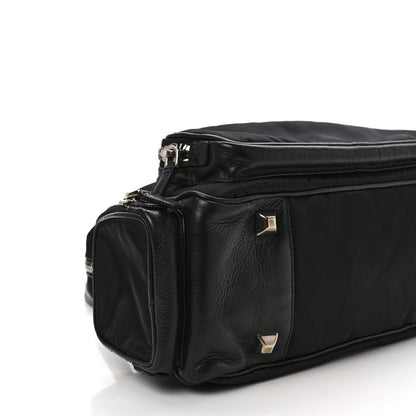 Prada Tessuto Nylon Shoulder Bag Black 6 of 7