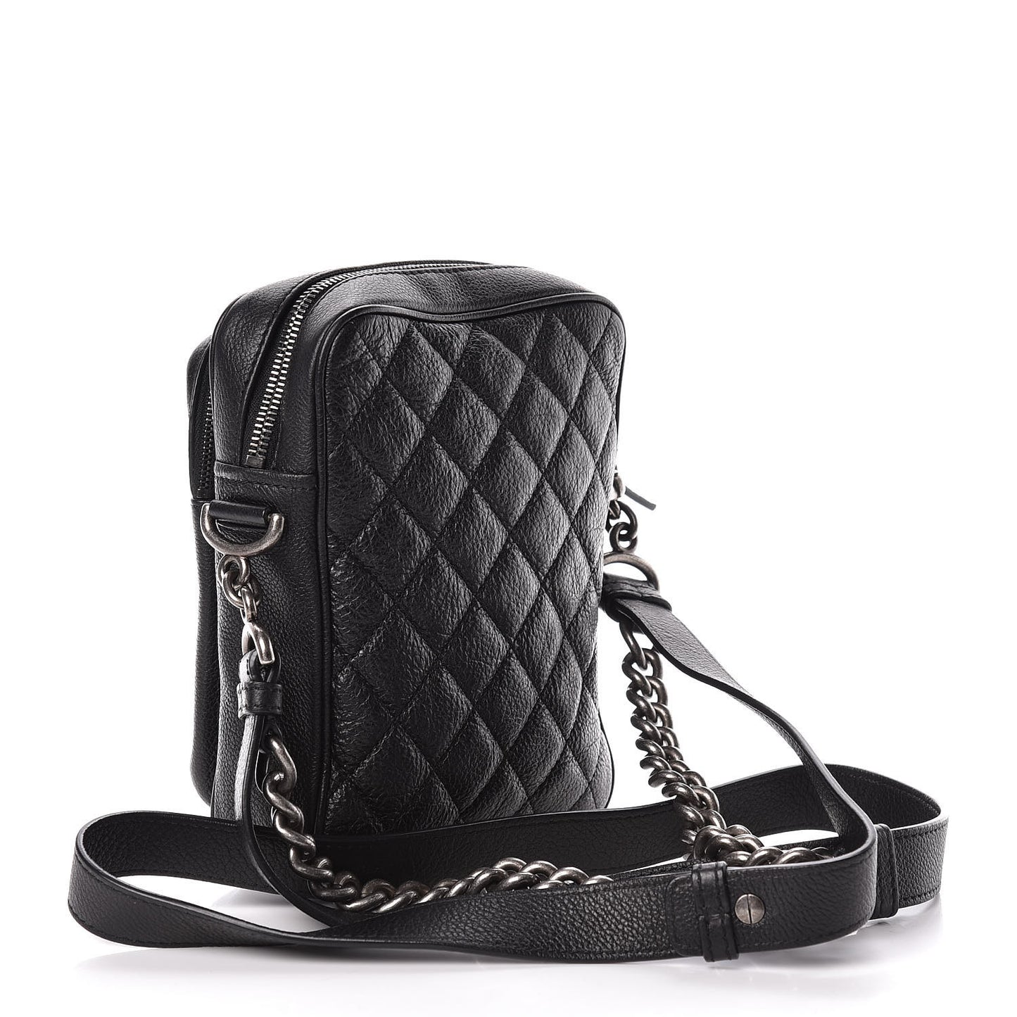 Calfskin Camera Case Black