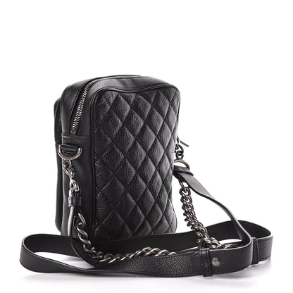 Chanel Calfskin Camera Case Black 3 of 10