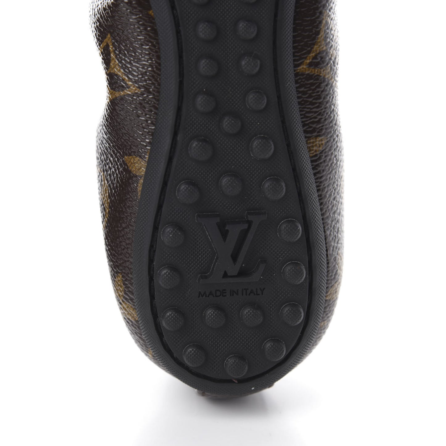 Monogram Flirty Ballet Flats 36 Gold