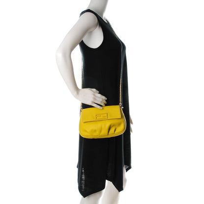 Fendi Vitello Flamingo Enamel Fendista Pouchette Crossbody Bag Cedro 2 of 9